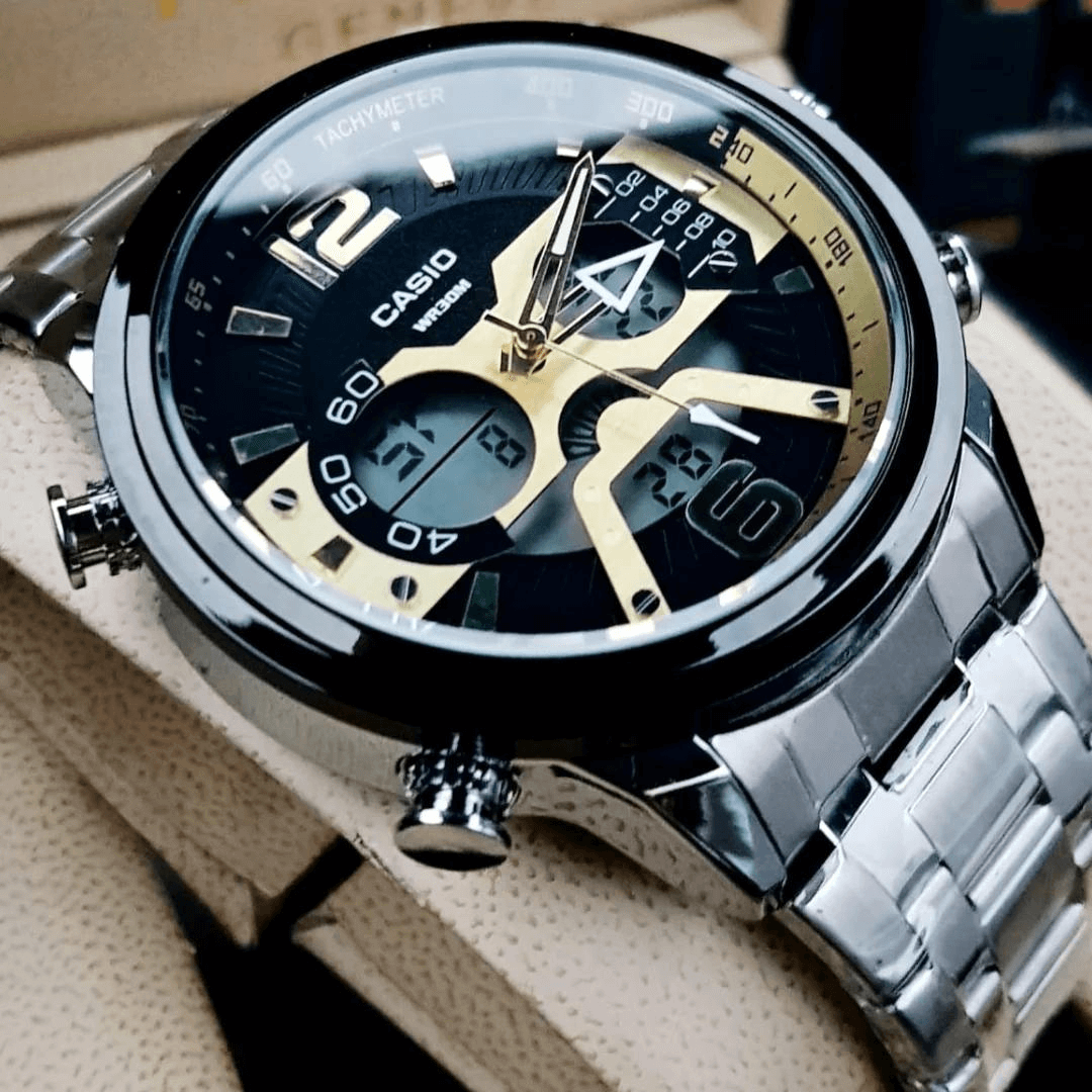 Reloj casio doble hora hombre sale