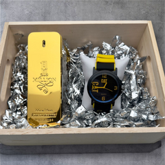 COMBO CAT RELOJ+PERFUME 3A+CAJA