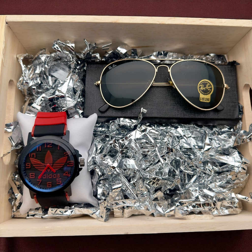 COMBO RELOJ ADIDAS +  GAFAS
