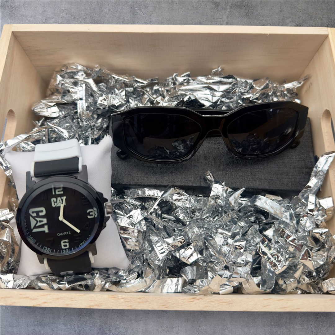 COMBO RELOJ CAT +  GAFAS
