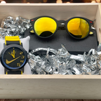 Combo Reloj Goma+ Gafas
