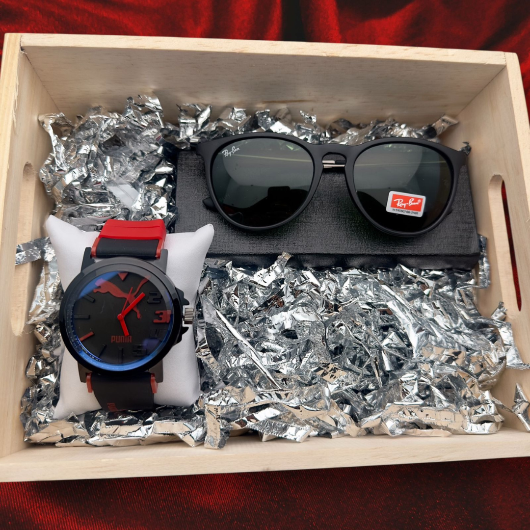 COMBO RELOJ PUMA +GAFAS