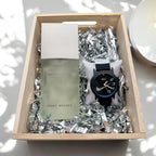 COMBO NIKE RELOJ+PERFUME 3A+CAJA