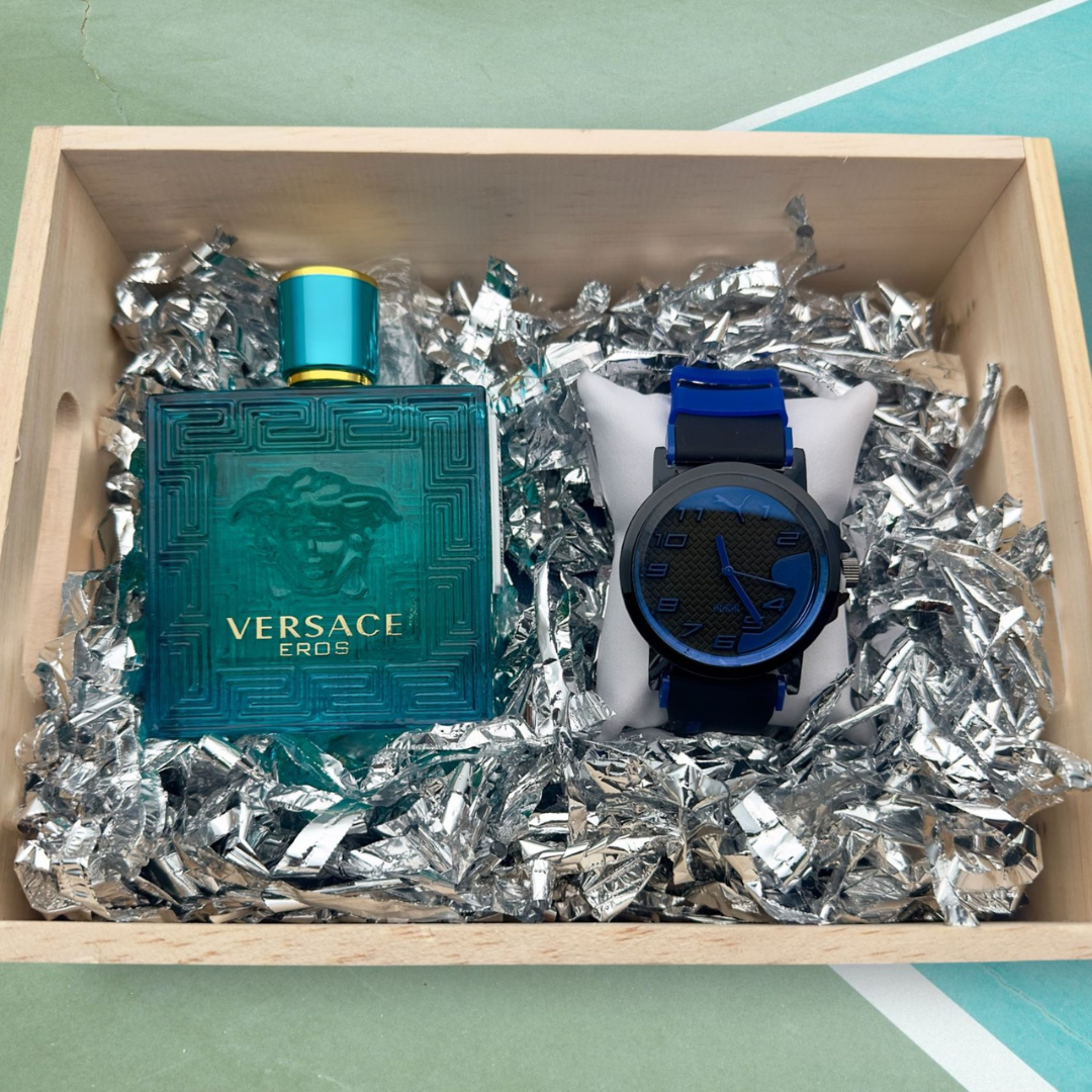 COMBO PUMA R2 RELOJ+PERFUME 3A+CAJA