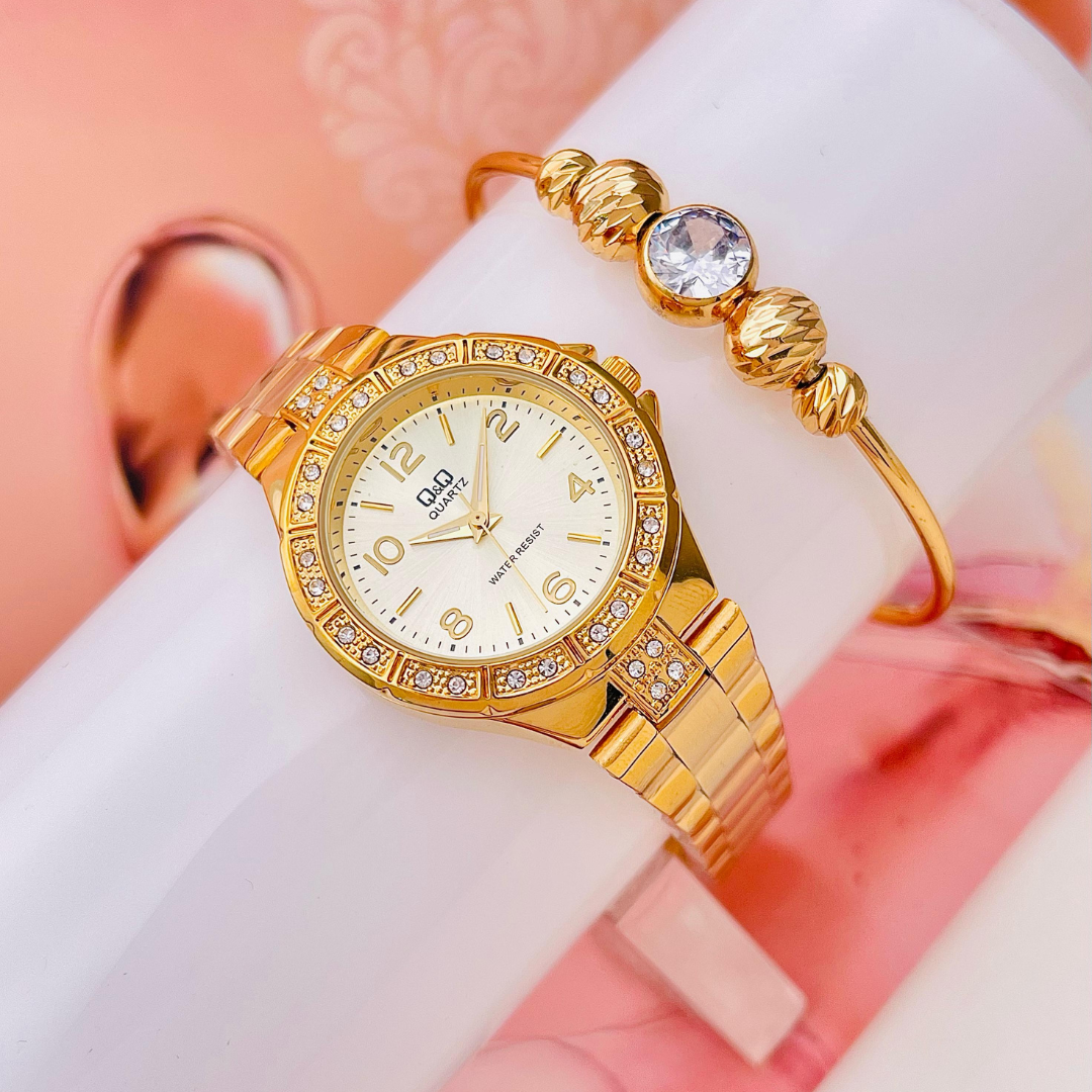 Q&Q Style Yess Lady Piedras 1