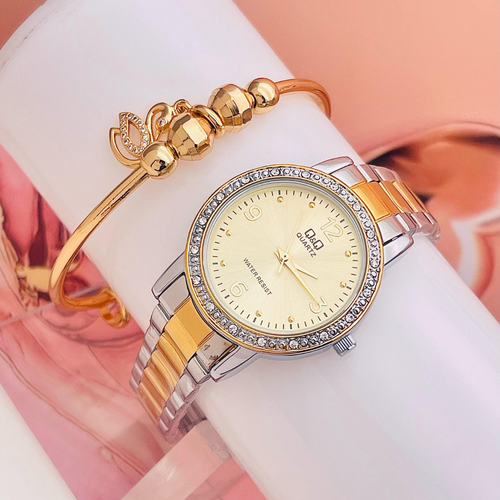 Q&Q Style Yess Lady Piedras