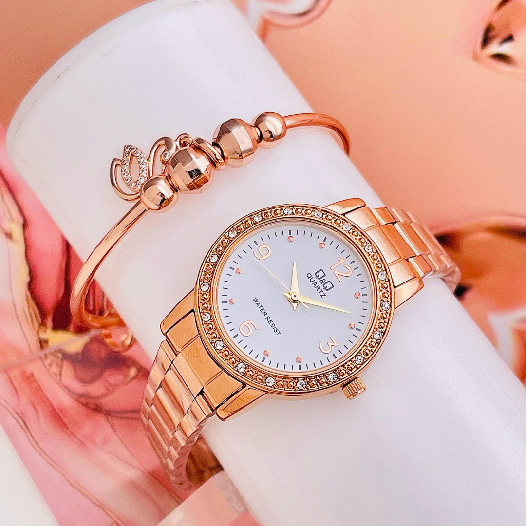 Q&Q Style Yess Lady Piedras