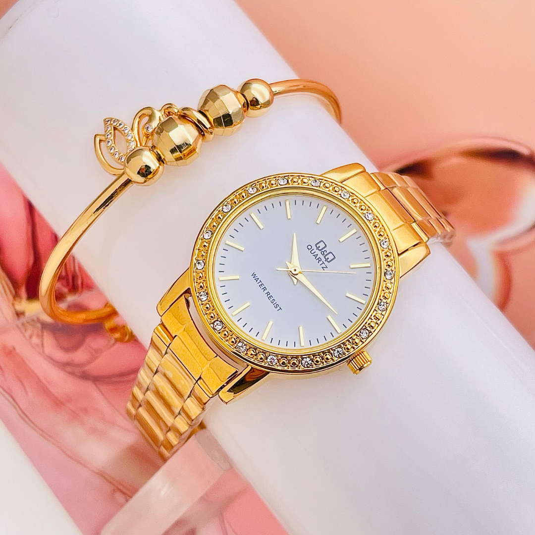 Q&Q Style Yess Lady Piedras