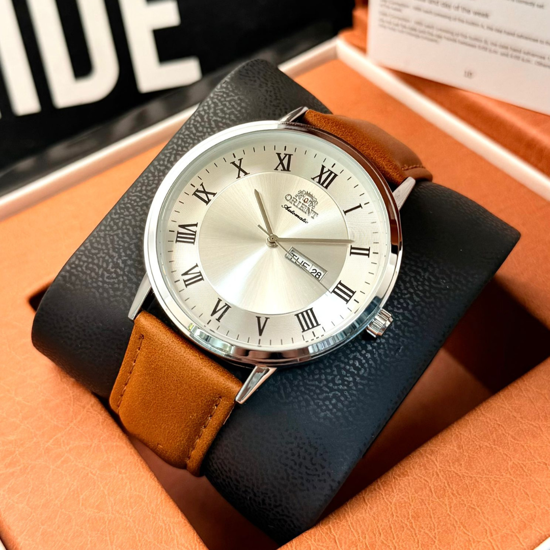 Reloj Orient Semi Automatico Cuero