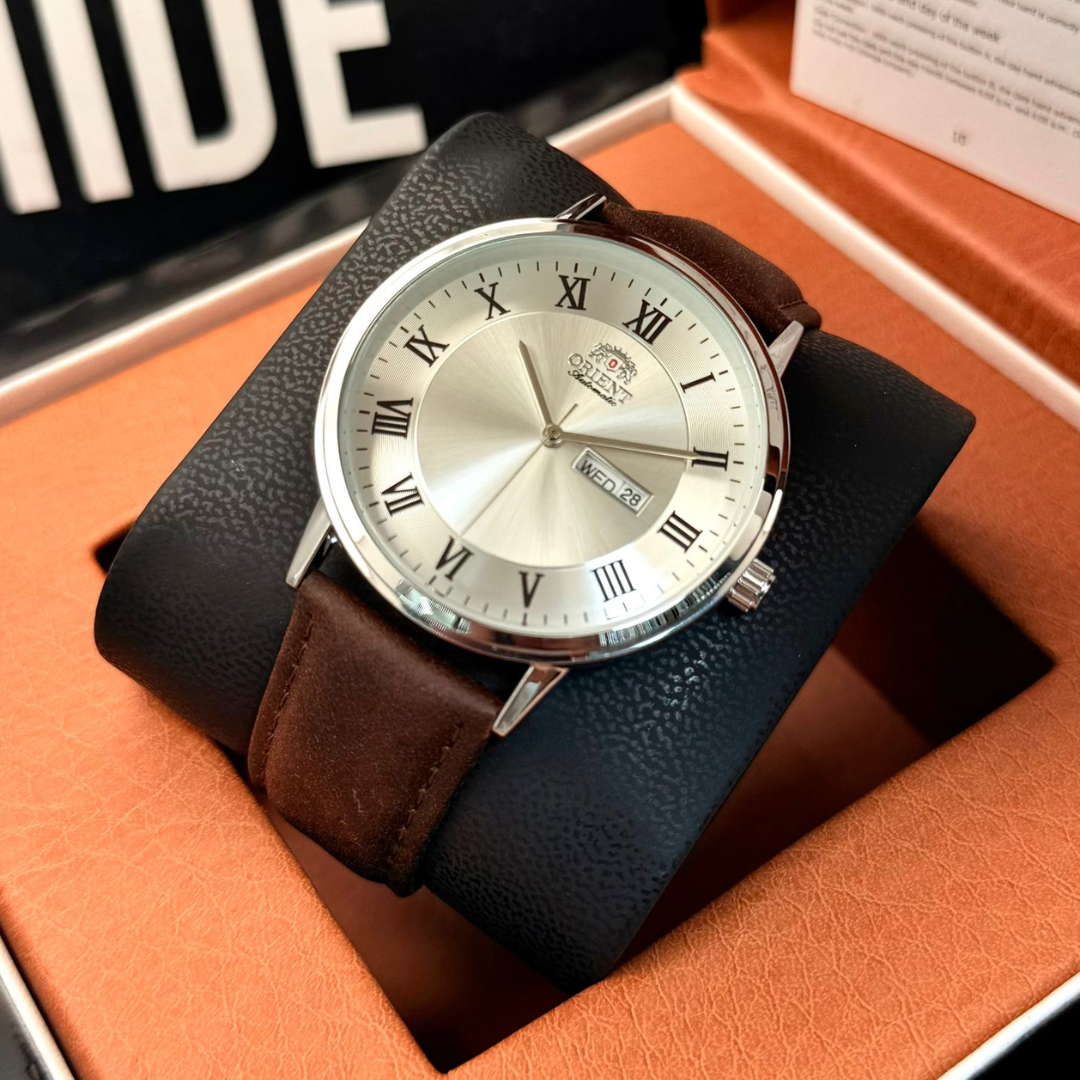 Reloj Orient Semi Automatico Cuero