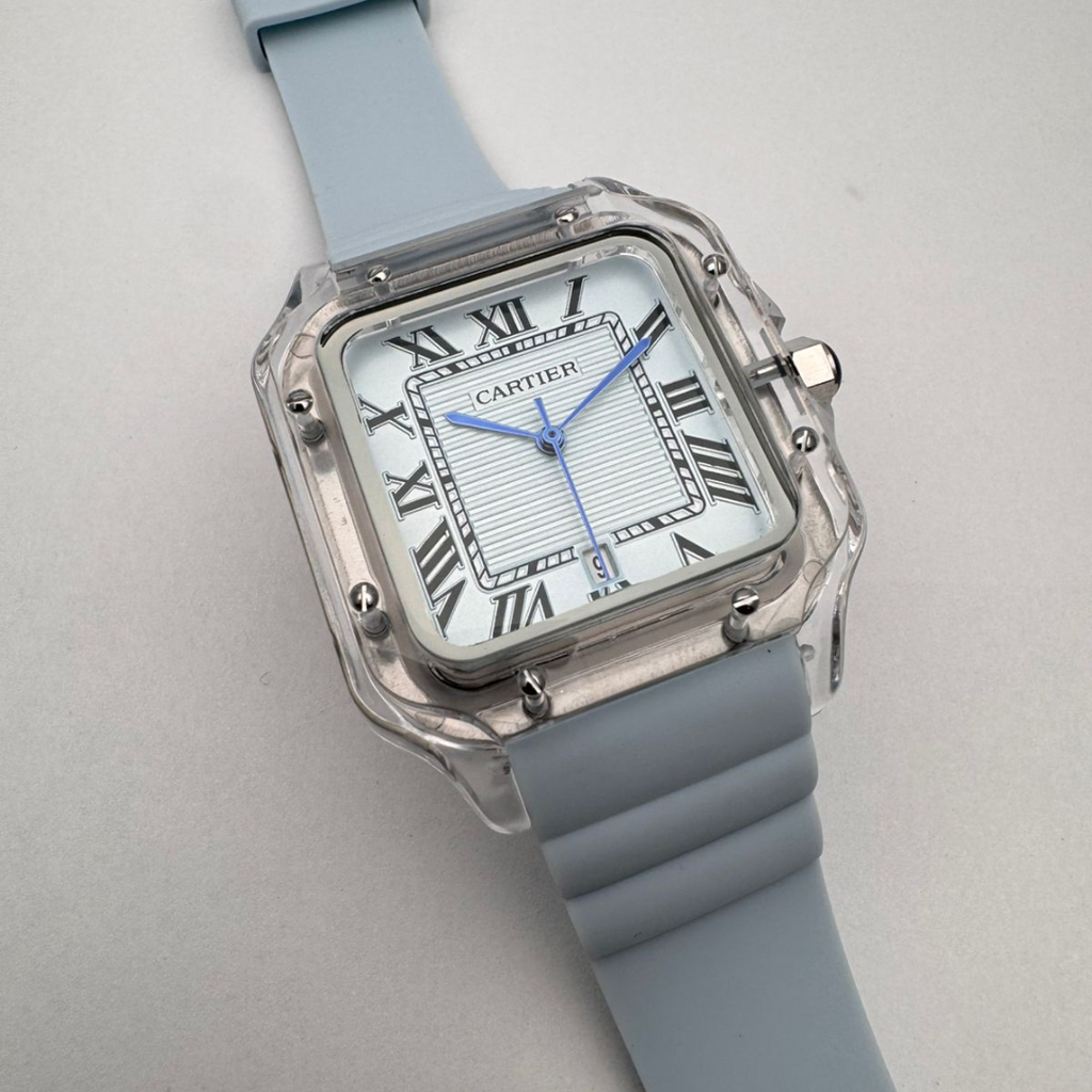 Santos De Cartier transparente