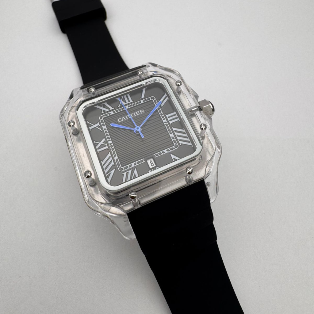 Santos De Cartier transparente