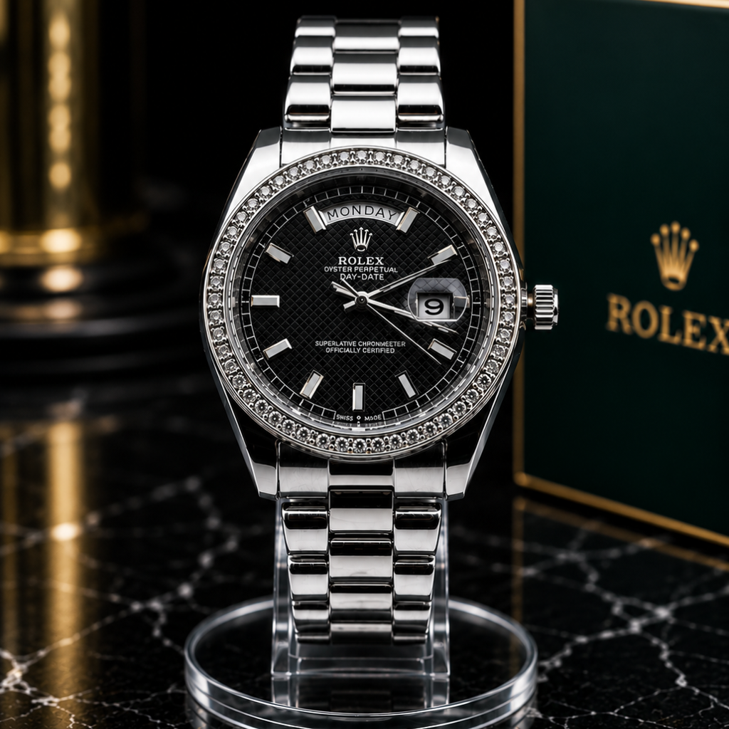 Rolex Day-Date Baguette Semiautomatico
