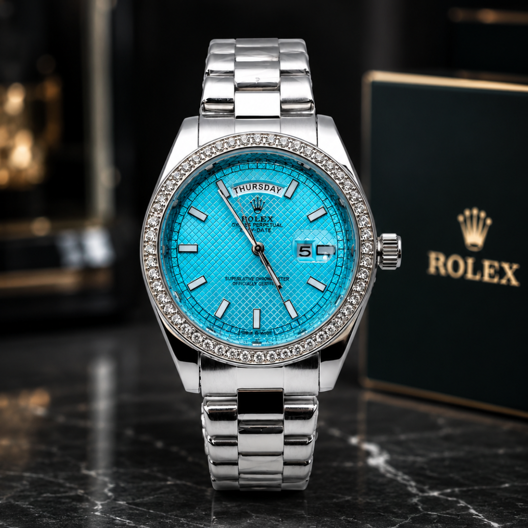Rolex Day-Date Baguette Semiautomatico