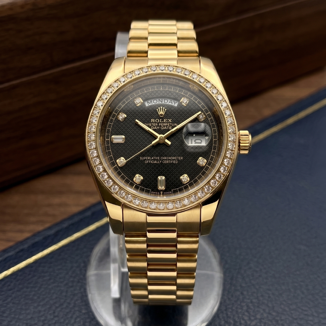 Rolex Day-Date Baguette Semiautomatico