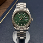 Rolex Day-Date Baguette Semiautomatico