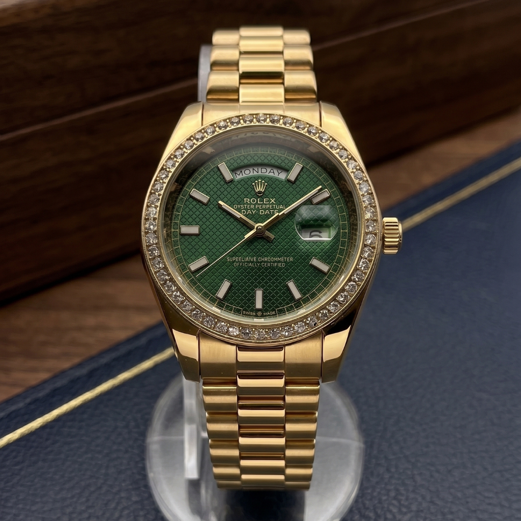 Rolex Day-Date Baguette Semiautomatico