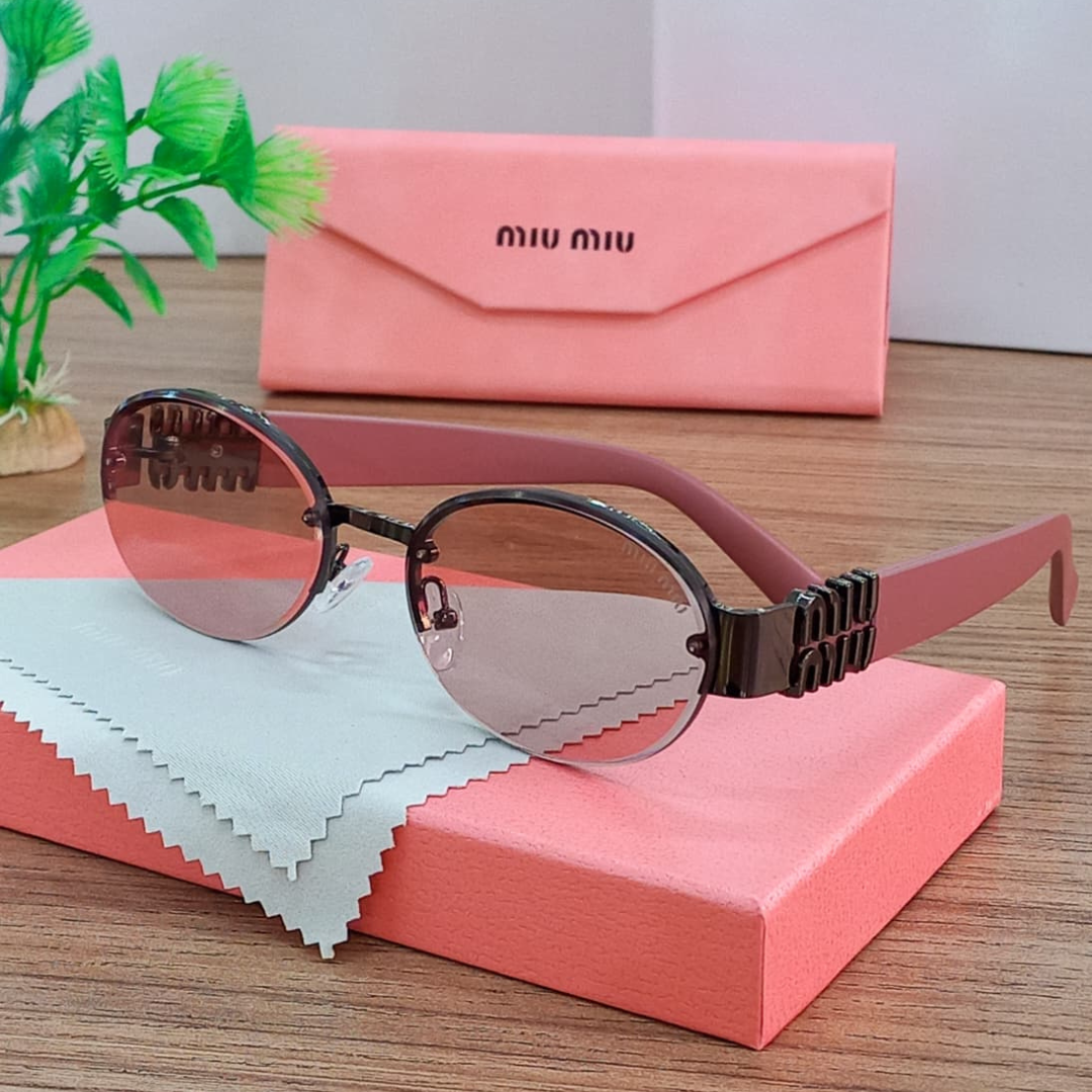Gafas Miu Miu Oval Logo