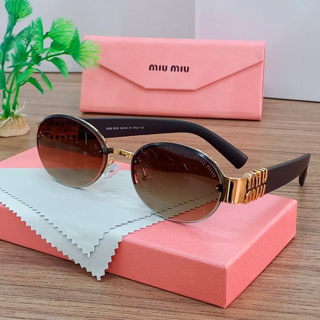 Gafas Miu Miu Oval Logo