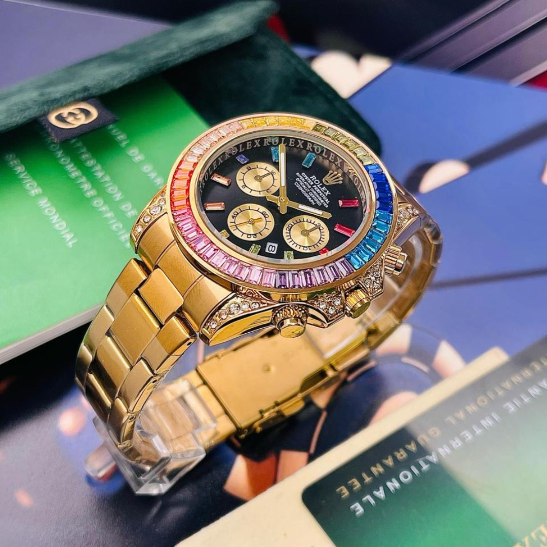 Rolex Daytona Piedras Dama